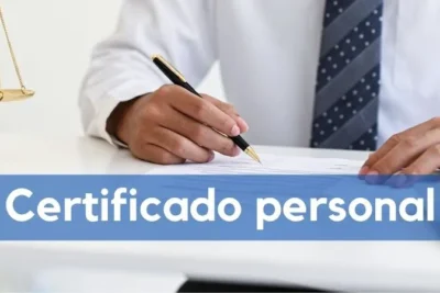 Certificado personal